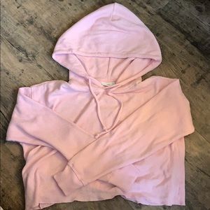 Aritzia TNA cropped hoodie